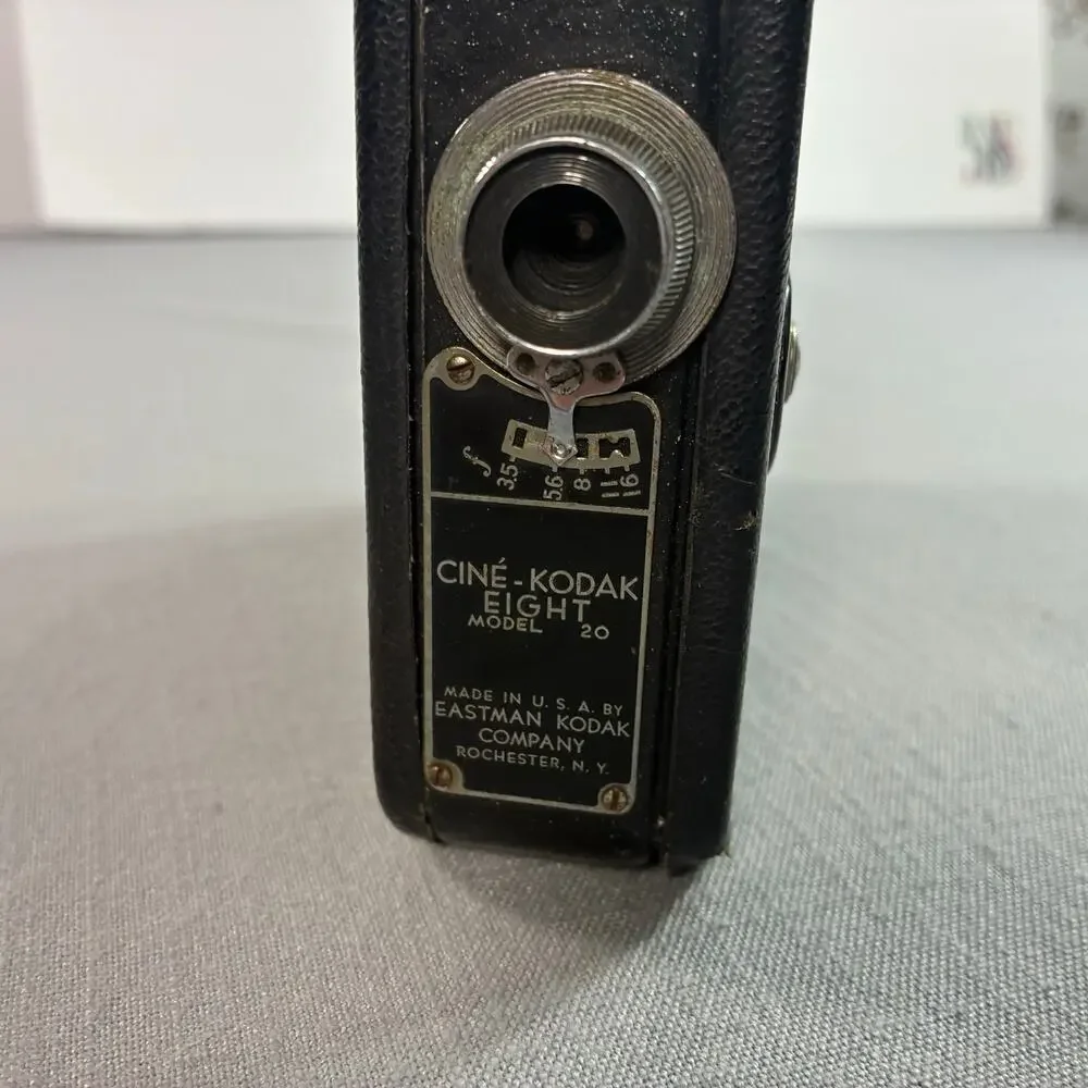 Vintage Cine-Kodak Eight Model 20 8mm Movie Camera 1930s Parts Repair